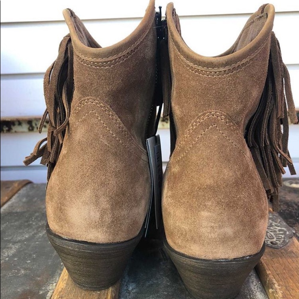 Women’s Suede Fringe Booties - Ariat - Picture 5 of 5